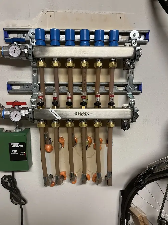 Plumber performing Leak Detection at a residential property in Corte Madera